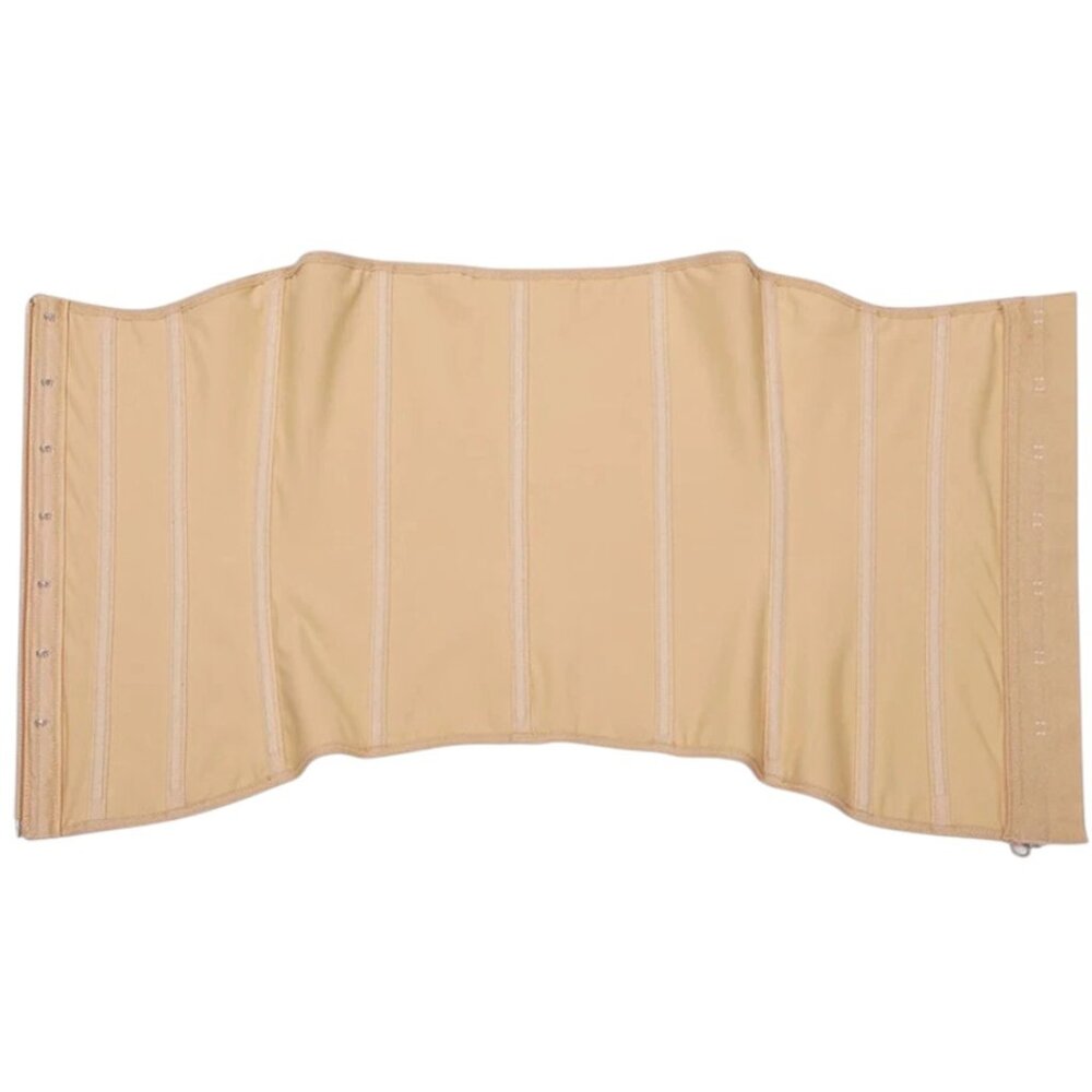 Zipper Closure 9-Steel Bone Waist Trainer Corset - Hourglass Sculpt - Picture 7 of 9